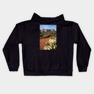 Arid landscape. Kids Hoodie